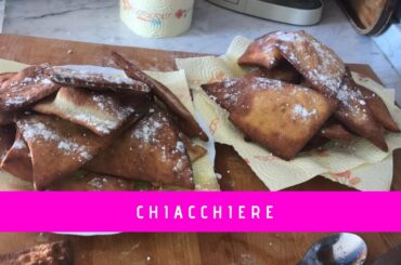 Chiacchiere: Italian Carnival Sweets - ASMR cooking