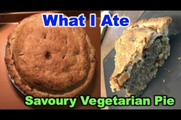 What I Ate: Vegetarian Savoury Pie | Feb 19