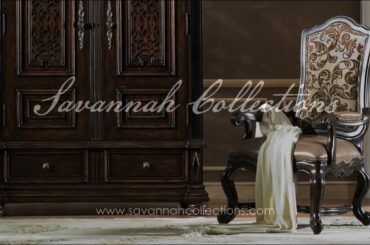 Victorian Furniture Dining Chair by Savannah Collections - Bernhart