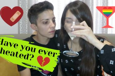 Lesbian Couple - Truth or Drink Part 2