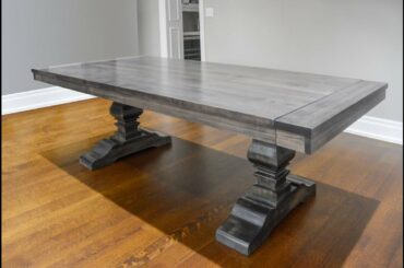 Solid Wood Turin Pedestal Table