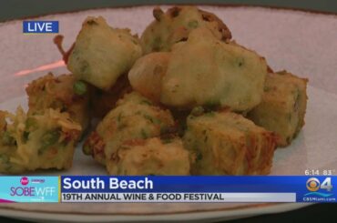 CBS4's Frances Wang Digs In At 'Italian Bites' Night At SOBE Wine & Food Festival