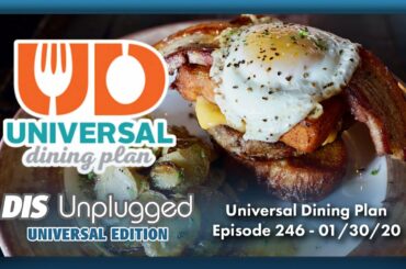 Universal Orlando Dining Plan Information | Universal Edition | 01/30/20