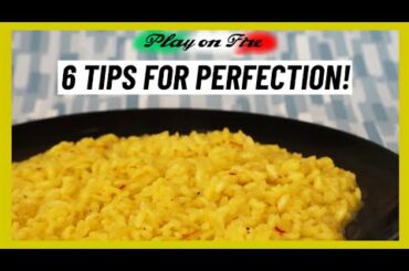 HOW TO COOK PERFECT RISOTTO - Creamy Italian Saffron Risotto RECIPE