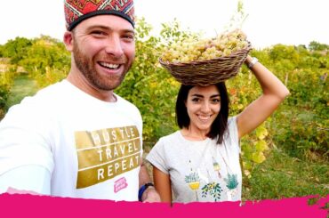 Armenian FOOD & WINE at an Armenian Wine Yard + Making Vodka | Ashtarak, Armenia