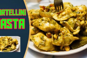 Tortellini Pasta Recipe | How to Make Tortellini | Spinach Tortellini | Italian Recipe | My Kitchen