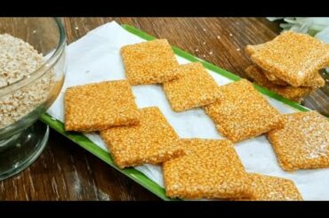 Til Chikki Recipe | Yummy Til Ki Chikki / Gajak | From - BBG Food Corner
