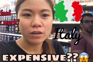 INSIDE ITALIAN SUPERMERCATO| FILIPINA IN ITALY|LIFE IN ITALY|FOOD COST|FILIPINA&ITALIAN COUPLE