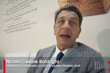 Nicola Cesare Baldrighi, Consorzio Grana Padano,  all'Italian cuisine world summit