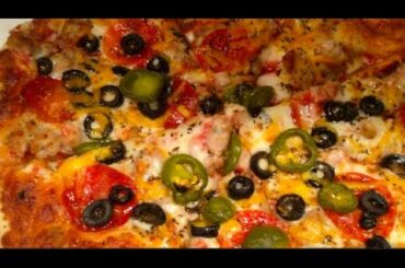 'Doctored Up'  Home Run Inn Pizza/ Cosori Air Fryer OVEN   -  #1939