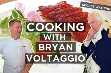 George Washington Cooking with BRYAN VOLTAGGIO