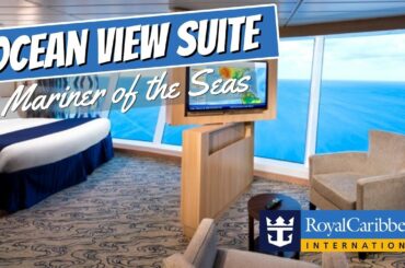 Royal Caribbean "Mariner of the Seas" | Panoramic Oceanview Suite Walkthrough Tour & Review | 4K