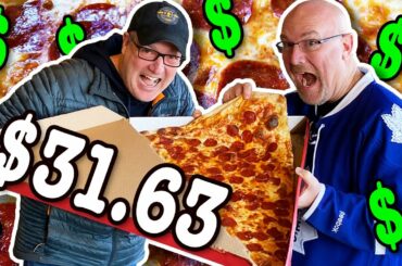 🍕 LARGEST PIZZA SLICE IN TORONTO 🍕 for $31.63