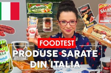 MANANC PRODUSE DIN ITALIA - FOOD TEST