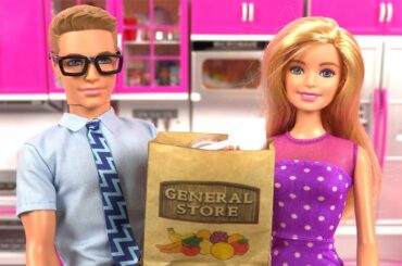 Barbie et Ken Cuisine de Poupées Doll Kitchen