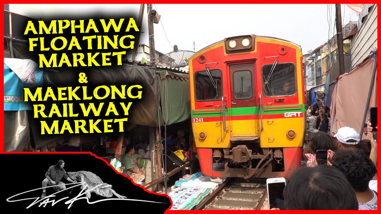 Amphawa Floating Market and the Maeklong Train Market (Thailand Travel Tips) – Dāv Kaufman Vlogs Amphawa Floating Market and the Maeklong Train Market (Thailand Travel Tips) - Dāv Kaufman Vlogs