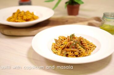Fusilli with capsicum and masala | Barilla Pasta Recipes | Chef Ranveer Brar