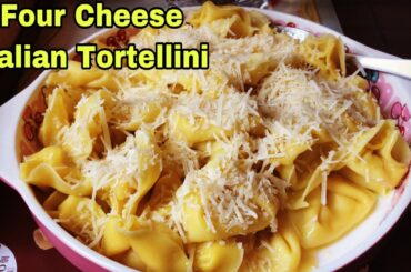 Four Cheese Italian Tortellini + Mukbang |#Yvettesvlog
