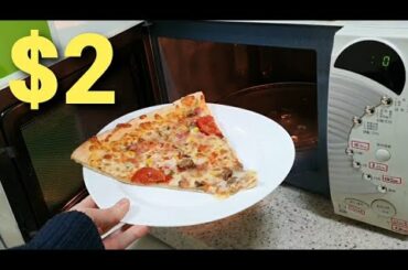 $2 Korean Microwave Pizza