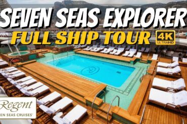 Regent Seven Seas Explorer | Full Ship Walkthrough Tour & Review | 4K | All Public Spaces