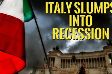 👉Italy Slumps into Perma-Recession -- Economic Collapse in The Eurozone