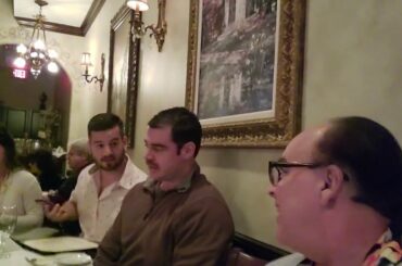 1.) Dinner at "Josephine's" in Boca With Friends & Family - Feb. 22nd, 2020