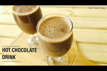 Hot Chocolate Drink|Easy Hot Chocolate Recipe |Yum Yum Tasty