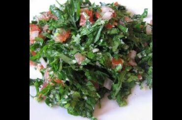 ASMR- Mama making Tabouli 🍋🍅🥬🧅 soft-spoken Cooking