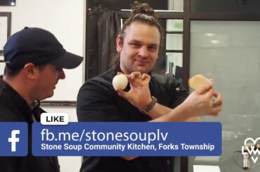 Cooking With Tyler and Tim at The Stone Soup Community Kitchen