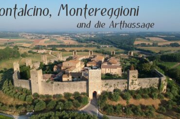 Montalcino und Montereggioni