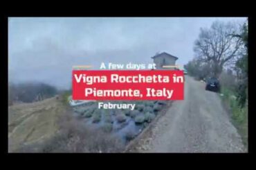 A few days at Vigna Rocchetta in Piemonte, Italy (A)