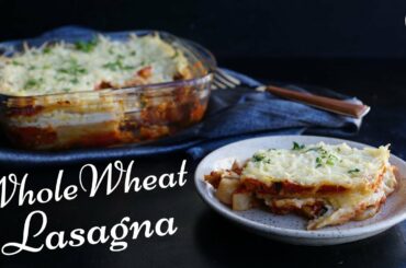 Wholewheat Lasagna without Oven (बिना अवन के हेल्दी लजानिया) | No maida | No oven | Restaurant Style