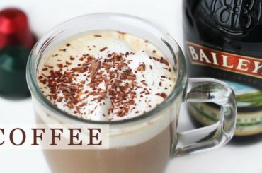 Baileys Coffee Recipe for Holidays - Irish Coffee 베일리스 아이리쉬 커피 만들기