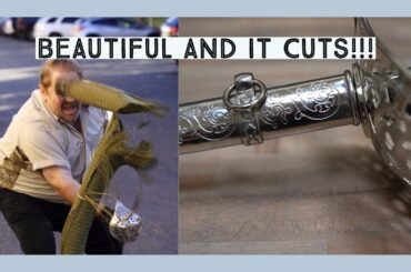 Italian Dueling Saber - Cutting and Stabbing