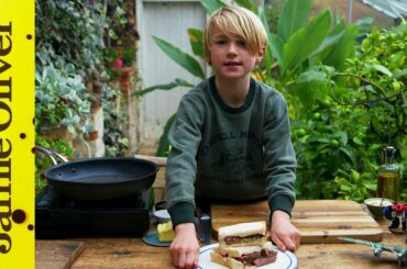 Simple Steak Sandwich | Buddy Oliver | 2 of 5 #KitchenBuddies