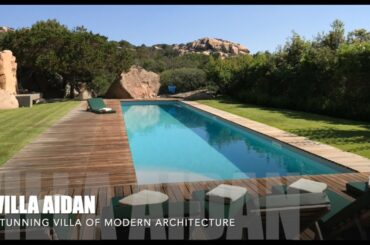 Villa Aidan - Stunning villa of modern architecture with pool and garden - Sardinia - Porto Rafael