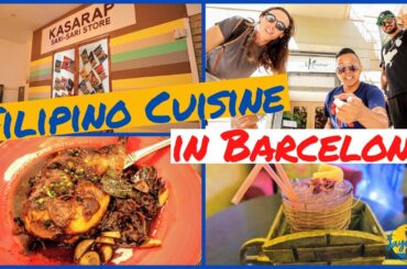 BARCELONA'S NEWEST FILIPINO RESTAURANT - Spain Filipino Food Guide