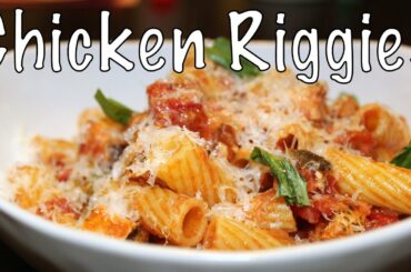 GRILLED Chicken Riggies Recipe from Utica, NY | A Taste of Upstate NY | Man Who Eats