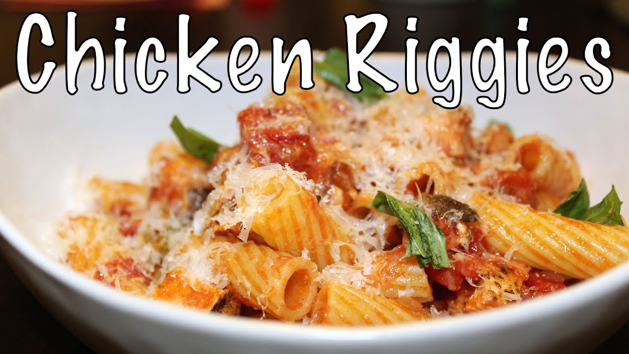 GRILLED Chicken Riggies Recipe from Utica, NY