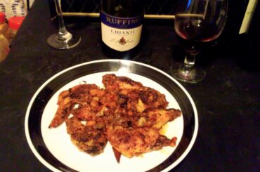 Chianti and Baked Chicken Wings