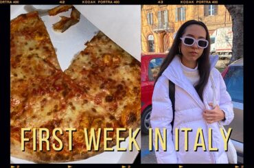 FIRST WEEK IN ITALY | pizza, road trips and lots of cooking!
