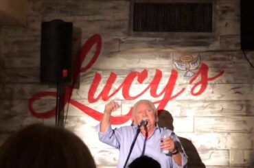 Lucy's Italian Table fist comedy night