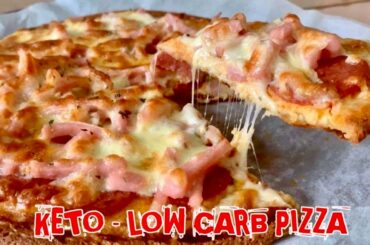 PIZZA - KETO/LOW CARB FATHEAD PIZZA