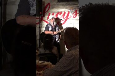 Darryl House entertaining at Lucy's Italian Table