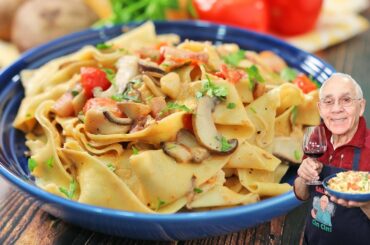 Pappardelle alla Boscaiola