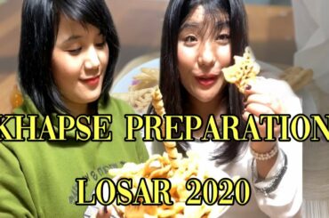 #losar#Tawang# khapse preparation 2020 || part-1 || losar in Italy || Tawang girls||