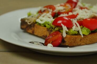 Italian Caprese Avocado Toast