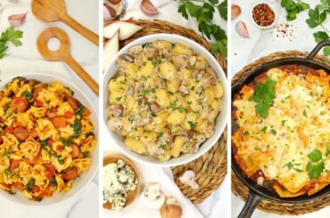 3 Easy Pasta Recipes | Quick & Simple Supermarket Shortcuts