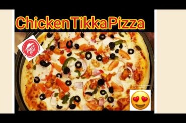Chicken Tikka Pizza Without Oven_Tawa Pizza_ Simple, Quick and Easy Recipe for Beginners