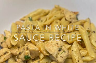 pasta in white sauce recipe